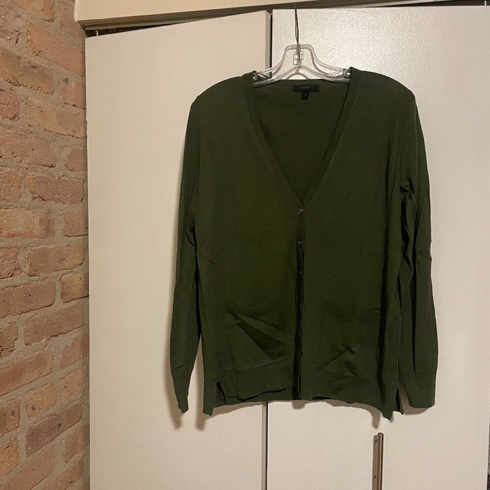 J Crew Longline Cardigan